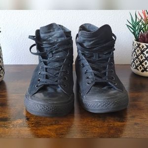 All Black Men's Converse